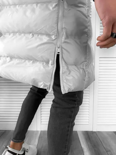 Vesta barbati gri, lunga, 5191 Z22